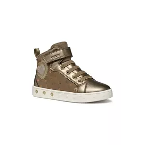 Geox sneakers pentru copii SKYLIN culoarea maro, J568WE.0AUAJ imagine