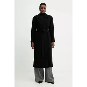 Marella palton de lână culoarea negru, 2523016082200 imagine