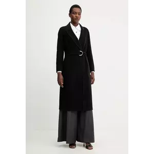 Marella palton de lână culoarea negru, 2523016011200 imagine