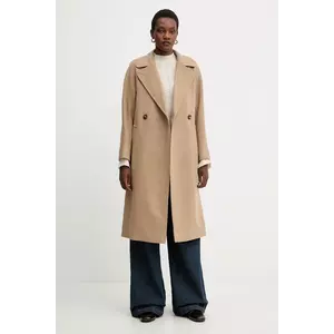 Weekend Max Mara palton de lână RESINA culoarea verde, 2525016102600 imagine