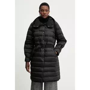 Luisa Spagnoli geacă de puf cu două fețe culoarea negru, de iarnă, 542257 imagine