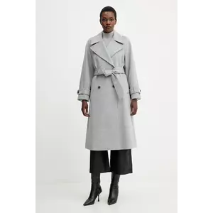 Marella palton de lână culoarea gri, 2523016071200 imagine