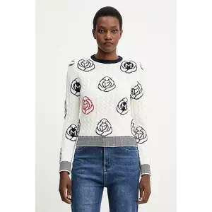 Marella pulover de lână culoarea alb, 2523366114200 imagine