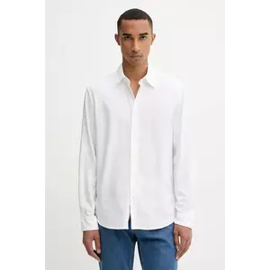 Marc O'Polo cămașă culoarea alb, cu guler clasic, regular, 528731442118 imagine