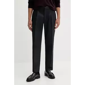 BARENA VENEZIA pantaloni de bumbac Pantalone Gazara culoarea albastru marin, mulata, PAU5256.2785 imagine