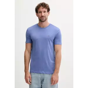 Tommy Jeans tricou culoarea bej, uni, DM0DM20363 imagine