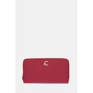 Coccinelle portofel de piele femei, culoarea roz, E2 SSL 11 32 01 imagine