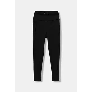 The North Face leggins copii G NEVER STOP TIGHT culoarea negru, uni, NF0A86XVKX71 imagine