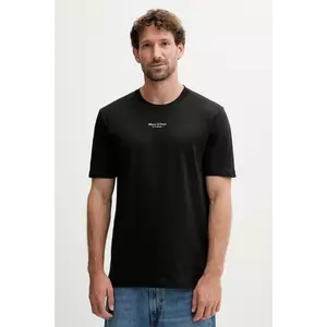 Marc O'Polo tricou din bumbac culoarea negru, cu imprimeu, B21201251382 imagine