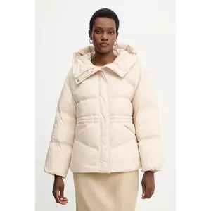 Marella geacă de puf culoarea bej, de iarnă, 2523486025200 imagine