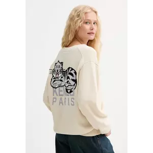 Kenzo cardigan de lână culoarea bej, light, FF62CA7123LI imagine