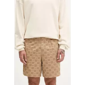 adidas Originals pantaloni scurti Monogram culoarea maro, JY2987 imagine