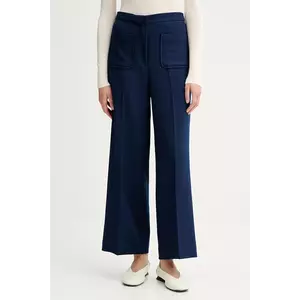 Sessun pantaloni drept, high waist, 25107015 imagine