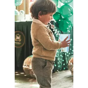 Mayoral pantaloni bebe culoarea gri, melanj, 2511 imagine