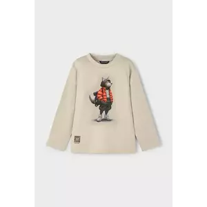 Mayoral longsleeve culoarea bej, 4083 imagine