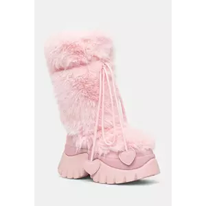 Koi Footwear cizme de iarna culoarea roz, Kawaii Sasquatch imagine