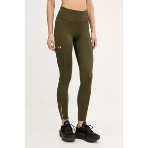 Under Armour leggins de alergare Fly Fast 3.0 culoarea negru, uni, 1369773 imagine