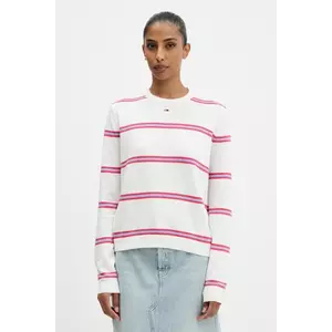 Tommy Jeans pulover de bumbac culoarea negru, light, DW0DW20159 imagine