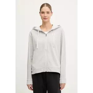 Under Armour bluză UA Rival culoarea gri, cu glugă, cu imprimeu, 6005509 imagine