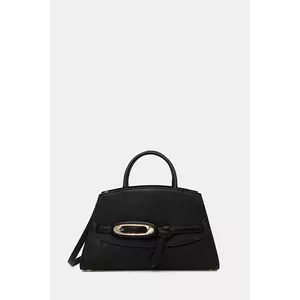 MICHAEL Michael Kors geantă de piele culoarea negru, 30F5GQ8S6L imagine