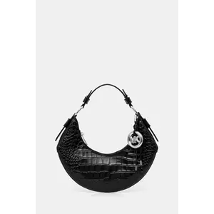 MICHAEL Michael Kors geantă de piele culoarea negru, 30F5SQ4L6E imagine