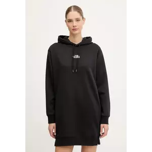 The North Face rochie Essential Relaxed culoarea negru, mini, oversize, NF0A8EEEJK31 imagine