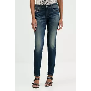 Diesel jeans 2017 SLANDY L.32 culoarea bleumarin, A04108.09L95 imagine