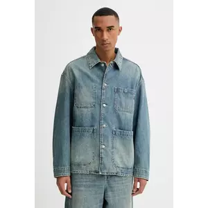 Diesel geacă jeans D-STACK-U JACKET de tranziție, oversize, A19260.068SK imagine