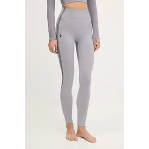 On jambiere de yoga Studio culoarea violet, cu imprimeu, 1WF10353857 imagine