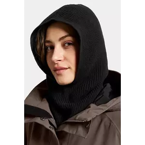 Didriksons cagulă din bumbac GALIA culoarea negru, 505934 imagine