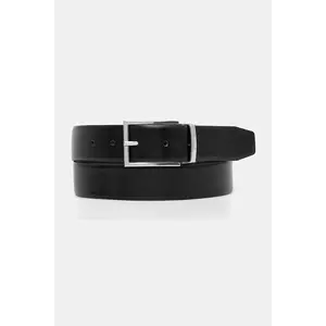 BOSS curea de piele cu două fețe culoarea negru, 50537112 imagine