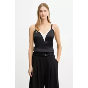 Morgan top culoarea negru, uni, OLAF imagine