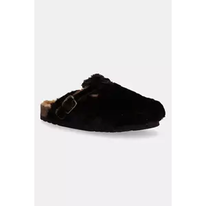 Scholl papuci de casă FAE NEW culoarea negru, F318161071 imagine