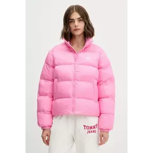 adidas Originals geacă Adicolor culoarea roz, de iarnă, JX2946 imagine