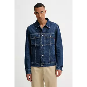 Diesel geacă jeans D-BARCY JACKET culoarea bleumarin, de tranziție, A03885.09I27 imagine