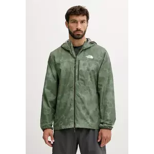 The North Face windbreaker Higher Run culoarea verde, de tranziție, NF0A8D4CCZO1 imagine