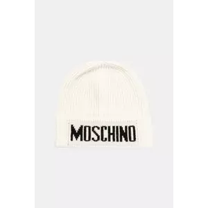 Moschino căciulă de lână culoarea bej, M5875 60808 imagine