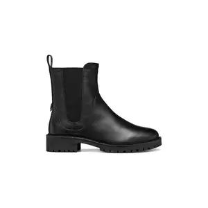 Geox cizme D HOARA culoarea negru, cu toc plat, D56FTA 00046 C9999 imagine