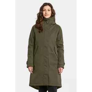 Didriksons geacă LUNA culoarea verde, de iarnă, oversize, 505930 imagine