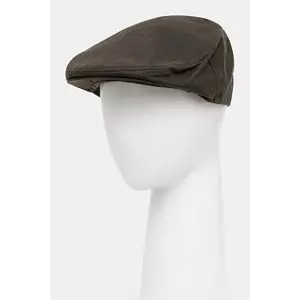 Barbour bască din bumbac culoarea verde, MHA0003 imagine