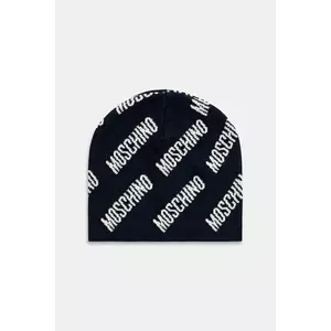 Moschino căciulă de lână culoarea bleumarin, M5859 60112 imagine