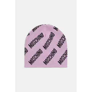 Moschino căciulă de lână culoarea violet, M5859 60112 imagine