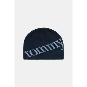 Tommy Jeans căciulă culoarea bleumarin, AM0AM13798 imagine