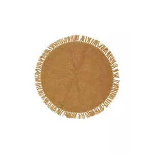 Bloomingville covor de lână Lenea 110 cm culoarea maro imagine