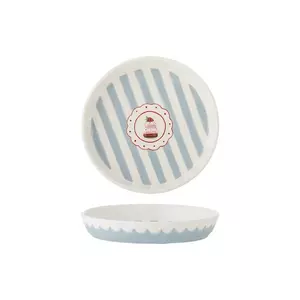 Bloomingville farfurie de servire Lively 20, 5 x 3, 5 cm imagine