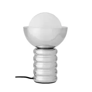 Bloomingville veioză Spike 20 x 32 cm culoarea gri imagine