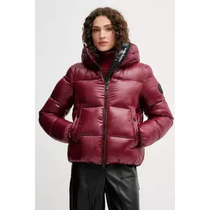 Save The Duck geacă BIDDY culoarea bordo, de iarnă, D31989W.LOVE21 imagine