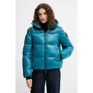 Save The Duck geacă BIDDY culoarea turcoaz, de iarnă, D31989W.LOVE21 imagine