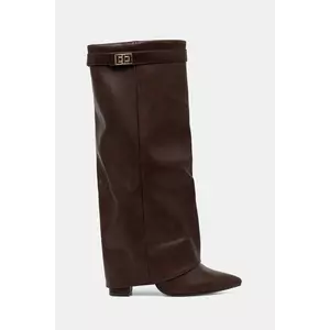 Answear Lab cizme culoarea negru, cu toc drept imagine