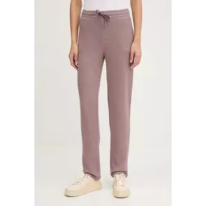 Chantelle pantaloni de trening culoarea bleumarin, melanj, C15WE0 imagine